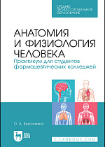 Анатомия и физиология человека.  Практикум для студентов фармацевтических колледжей, Брусникина О. А., Издательство Лань.