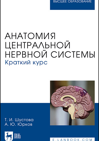Анатомия центральной нервной системы. Краткий курс, Шустова Т. И., Юрков А. Ю., Издательство Лань.