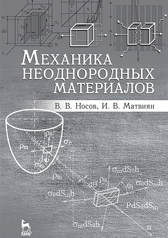 Механика неоднородных материалов, Носов В.В., Матвиян И.В., Издательство Лань.